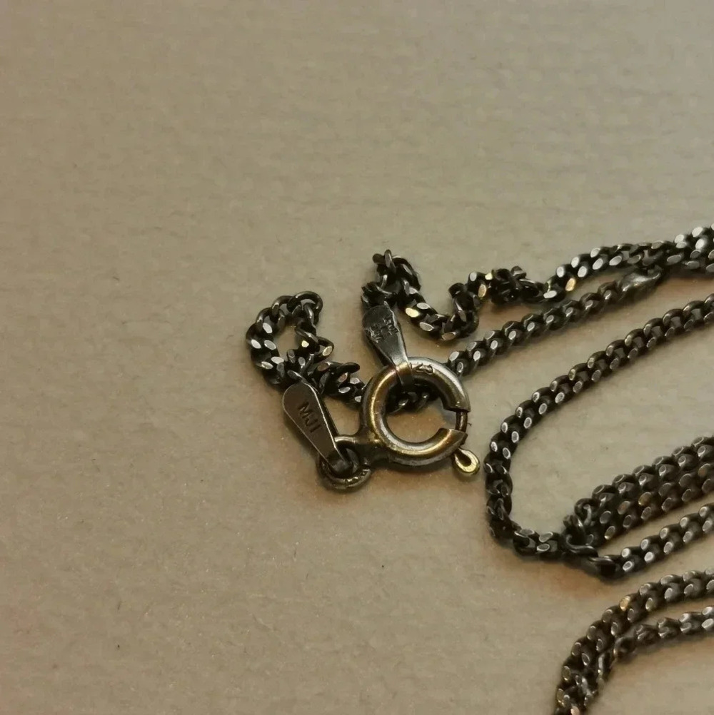 Sterling turquoise key necklace - Picture 5 of 5